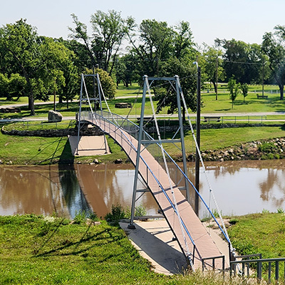 Springy Suspension Bridge