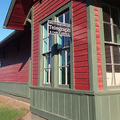 Sylvan Grove - Union Pacific Railroad Depot 