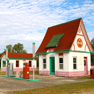 Weir - Vintage Texaco Station