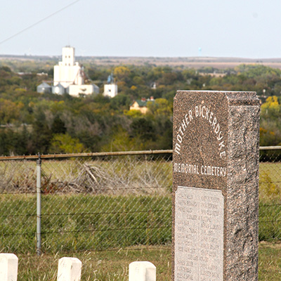 Ellsworth - Mother Bickerdyke Memorial Cemetery