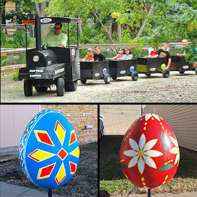 Wilson - Ride the Nex-tech Express Train and Explore the Czech Eggs!